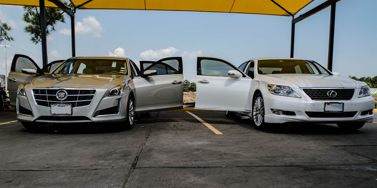 Freshly detailed cars at Hugh and Jeff's